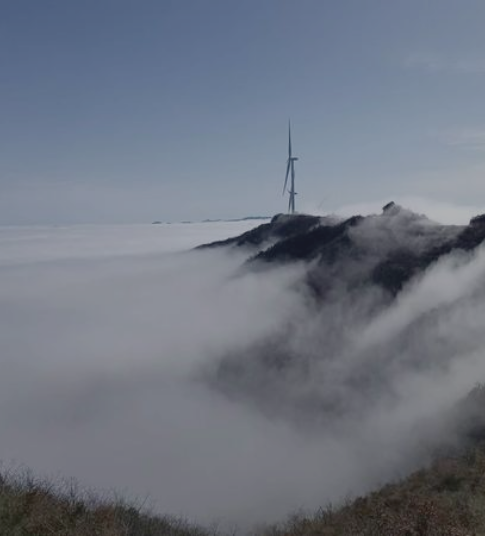 江西修水县眉毛山(shān)50MW风電(diàn)场项目